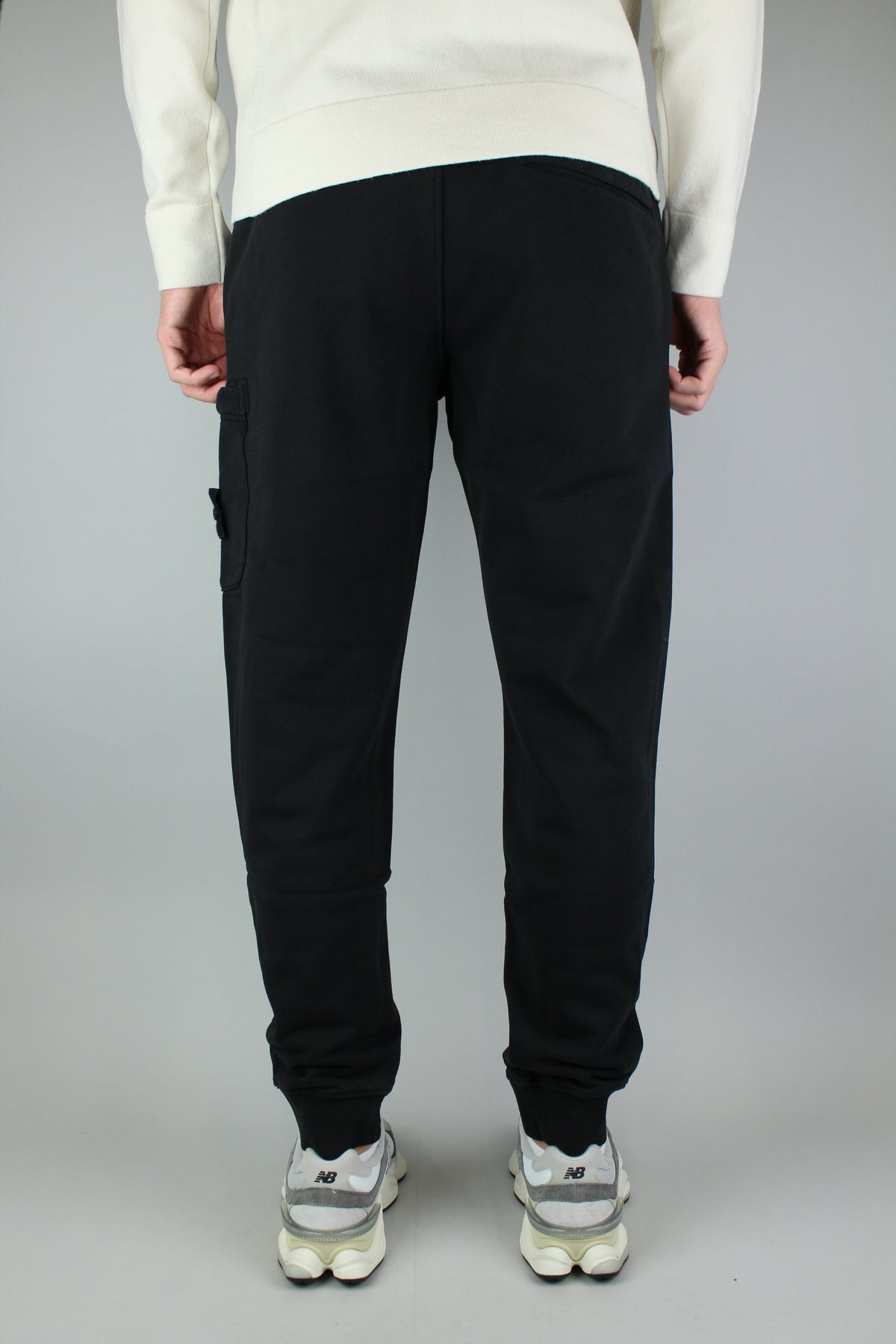 Stone Island Fleece Sweatpants 'Black'