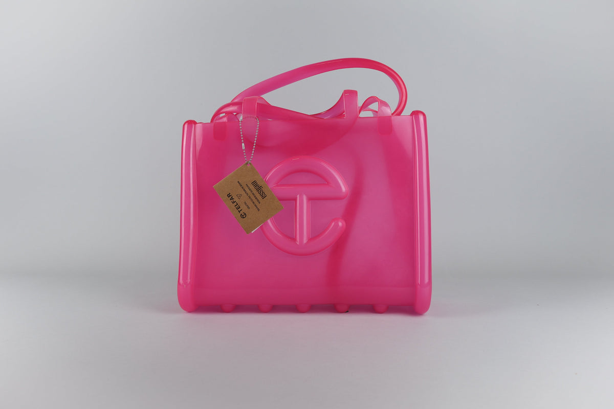 Telfar x Melissa Medium Jelly Shopper Clear Pink (ARCHIVE)