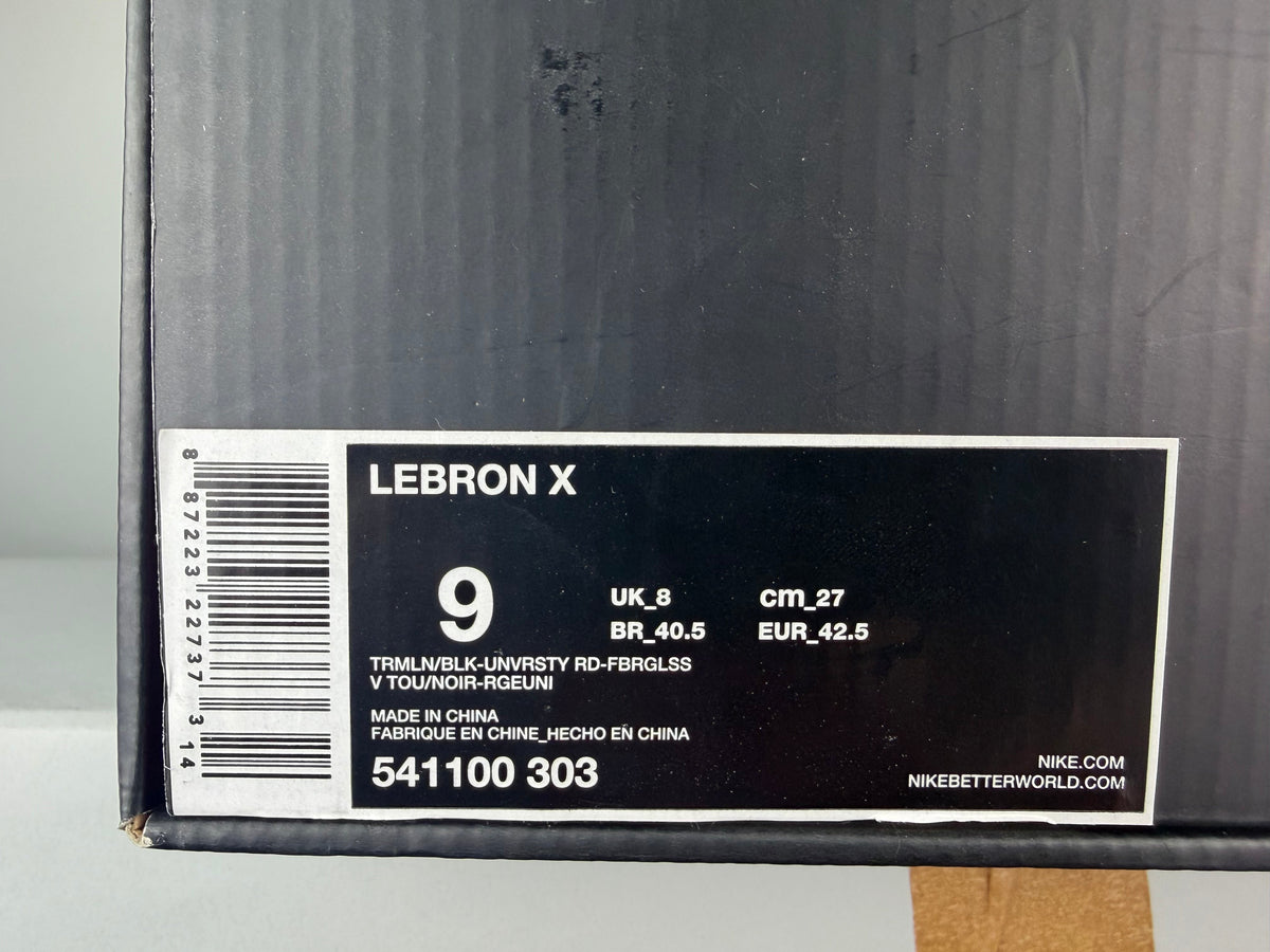 Nike LeBron 10 ‘Cutting Jade’ - Size 42.5 (ARCHIVE)