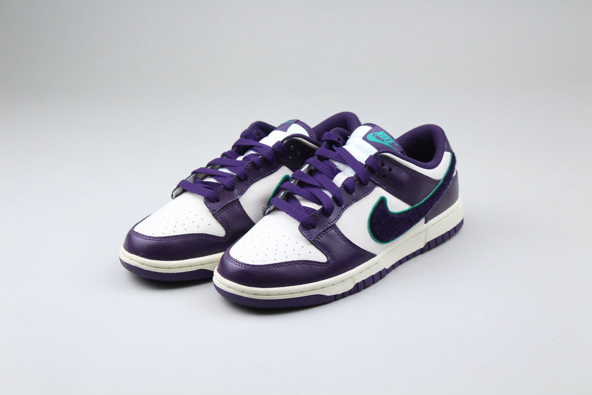 Nike Dunk Low 'Chenille Swoosh Sail Grand Purple'