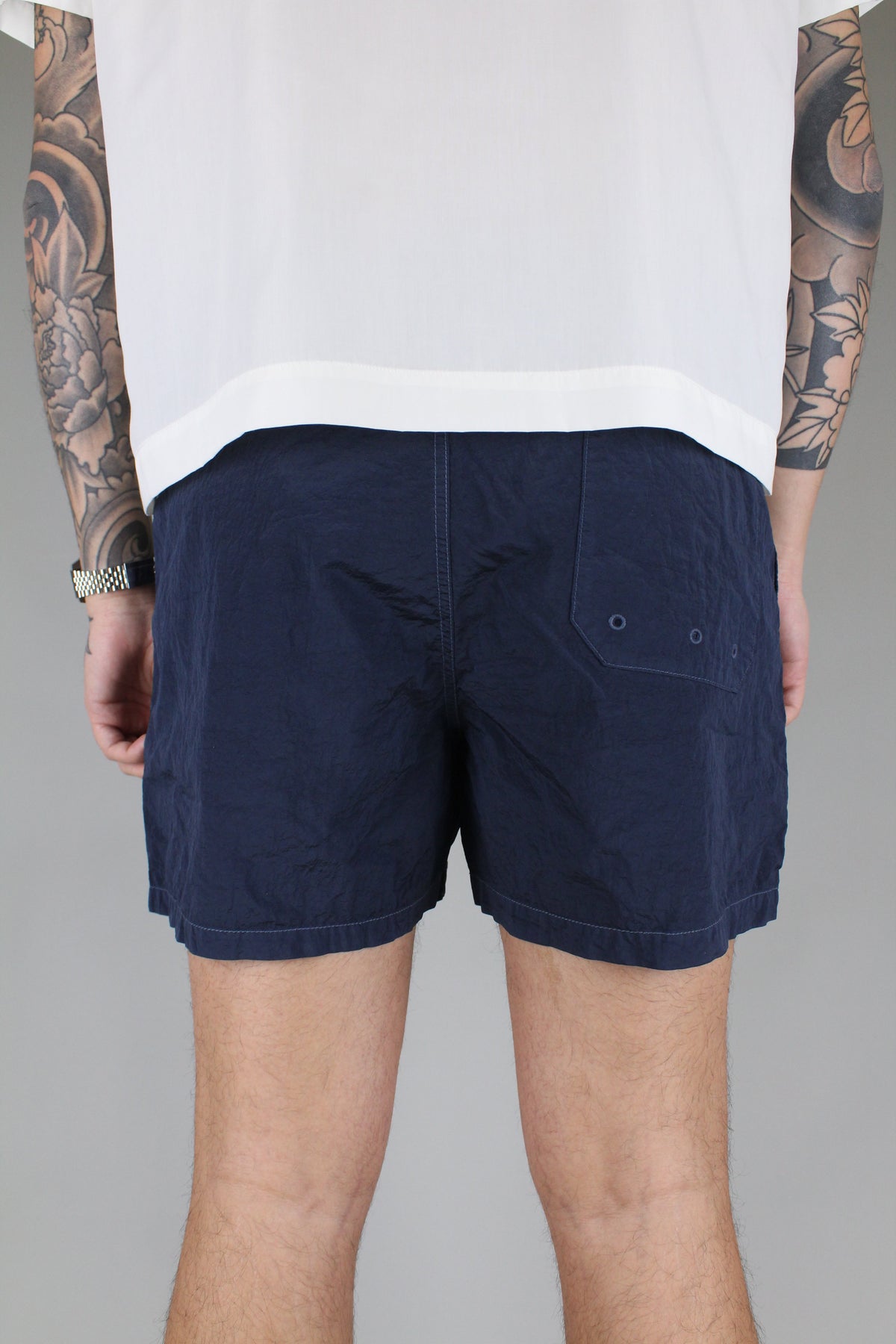 Stone Island Compass Logo Swim Shorts 'Navy Blue'