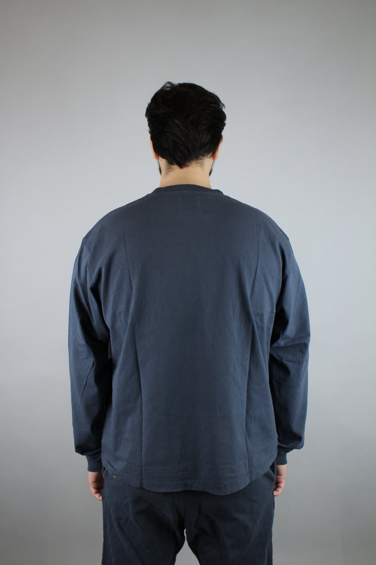 Gallery Dept. French Logo Pocket Longsleeve 'Vintage Black'