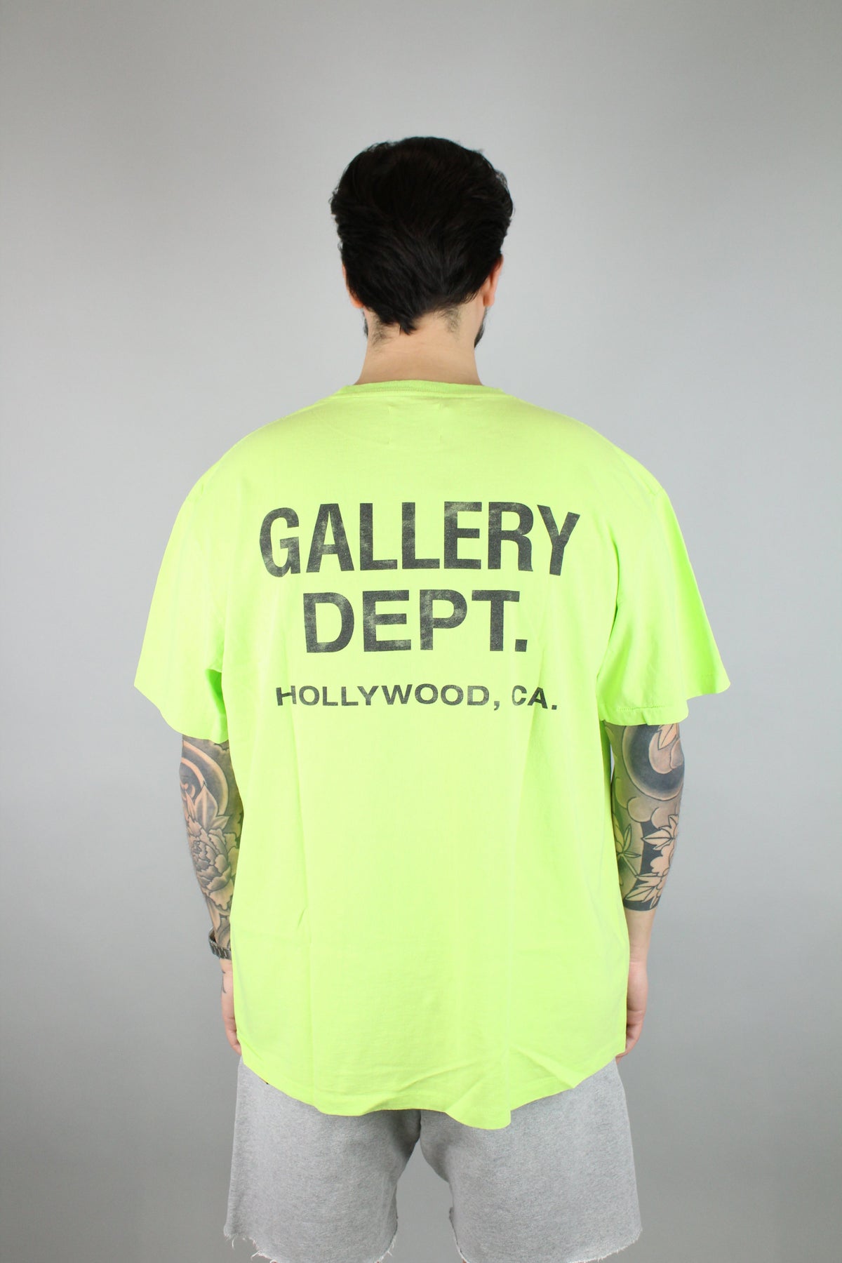 Gallery Dept. Souvenir Logo T-shirt (Lime)