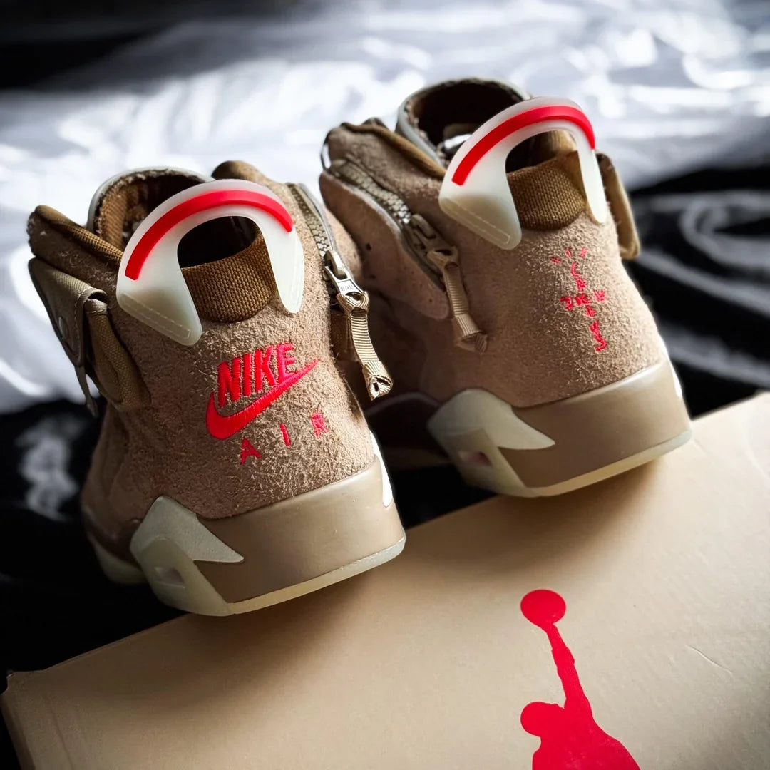 Jordan 6 Retro Travis Scott ‘British Khaki'