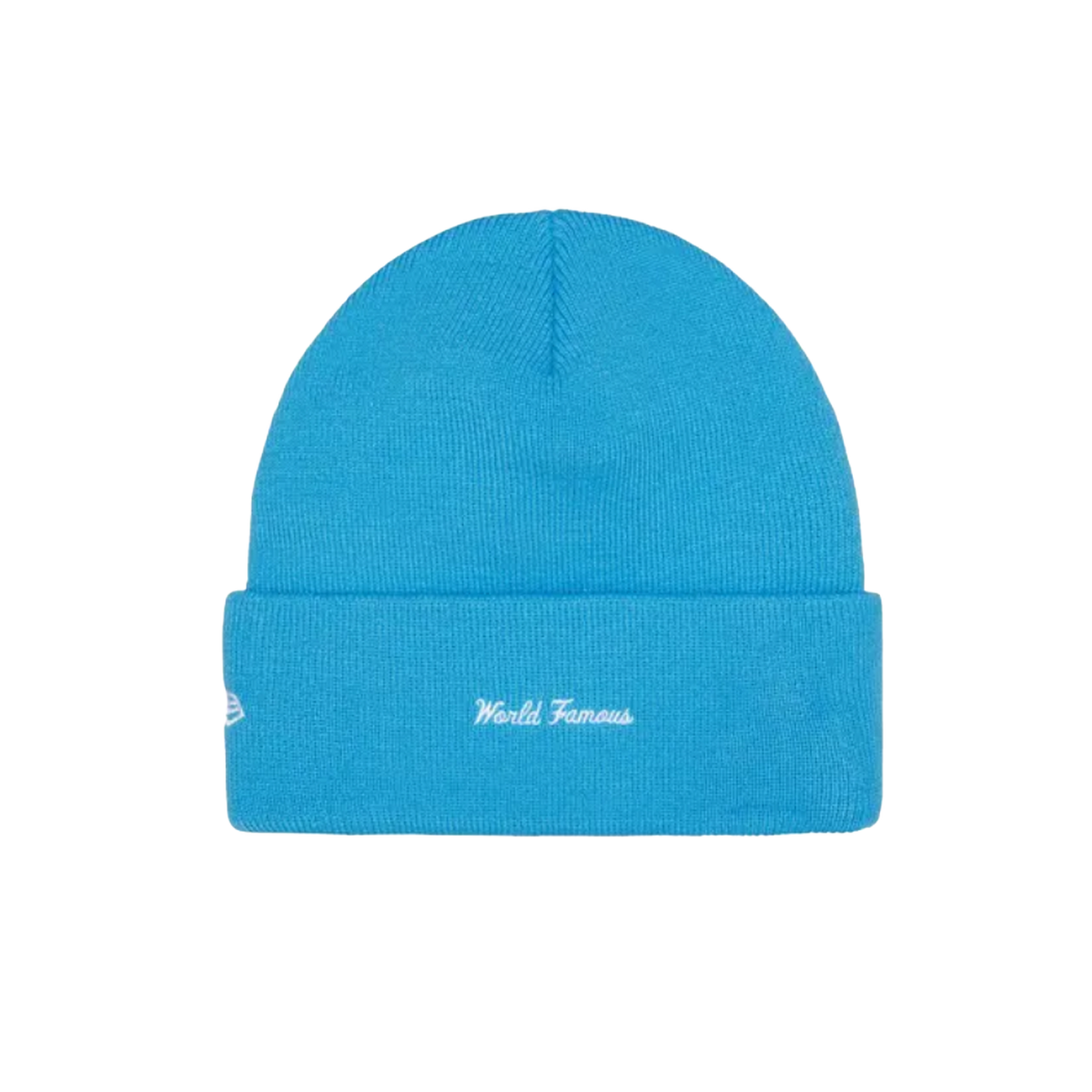 Supreme New Era Box Logo Beanie 'Cyan'