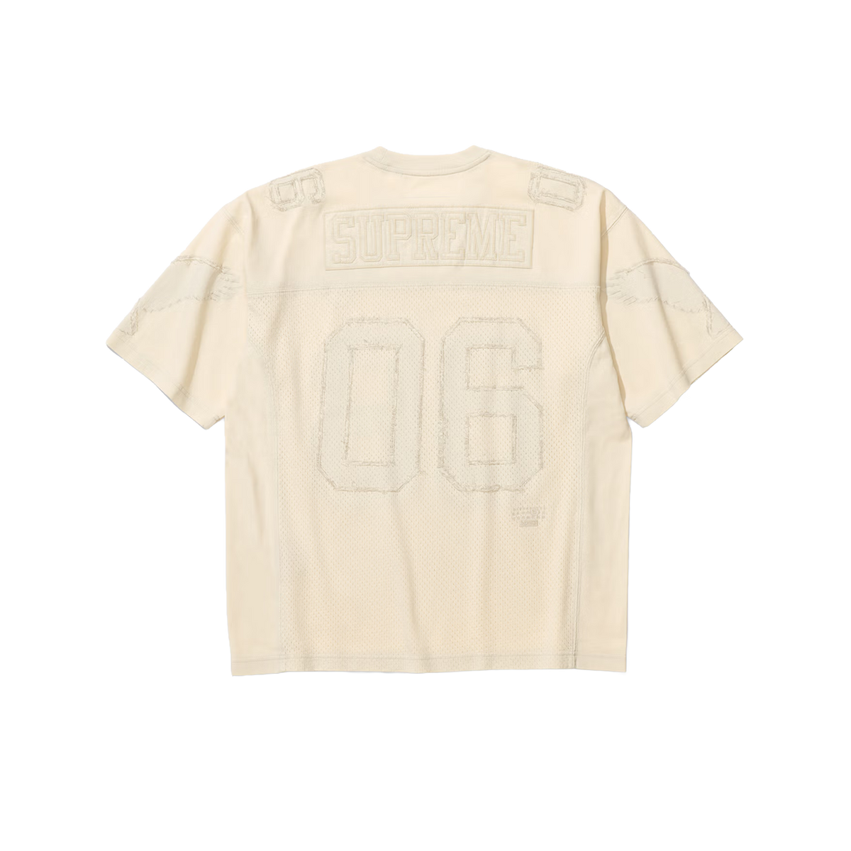 Supreme x MM6 Maison Margiela Cotton Football Jersey 'White'