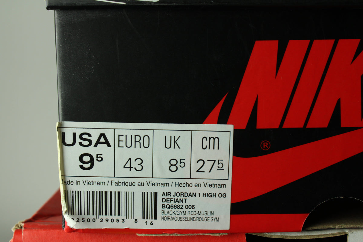 Air Jordan 1 Retro High OG 'Couture' - Size 43 (ARCHIVE)