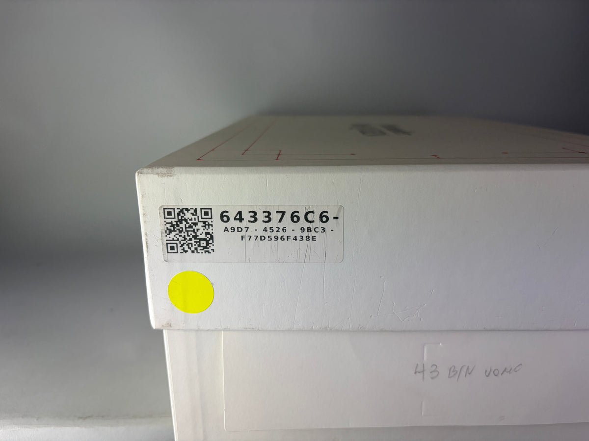 Alexander McQueen Oversized Sneaker 'White Black' 2025 - Size 43 (ARCHIVE)