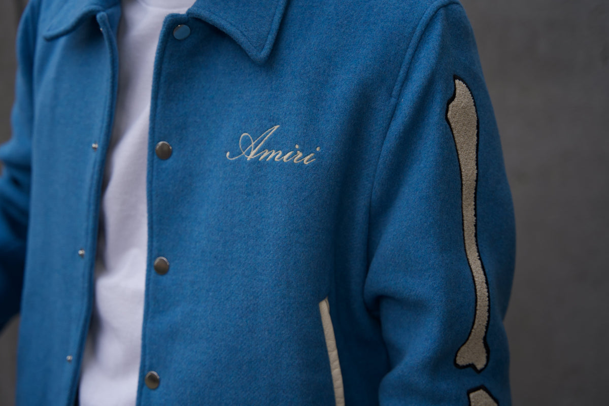 Amiri Bones Jacket 'Varsity Blue'