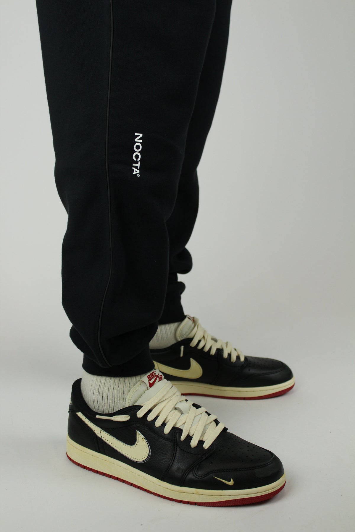 Nike x NOCTA Open-Hem Fleece Pants Tapered ‘Black’