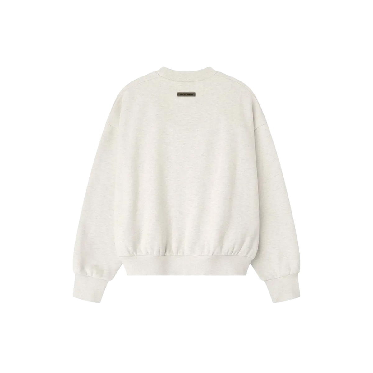 Fear of God Essentials Embossed Classic Crewneck 'Oatmeal Heather'