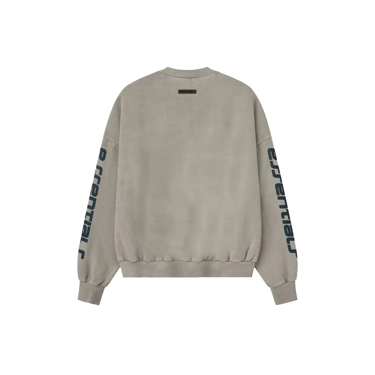 Fear of God Essentials Heavy Fleece Cropped Relaxed Sweatshirt 'Smoke Grey'