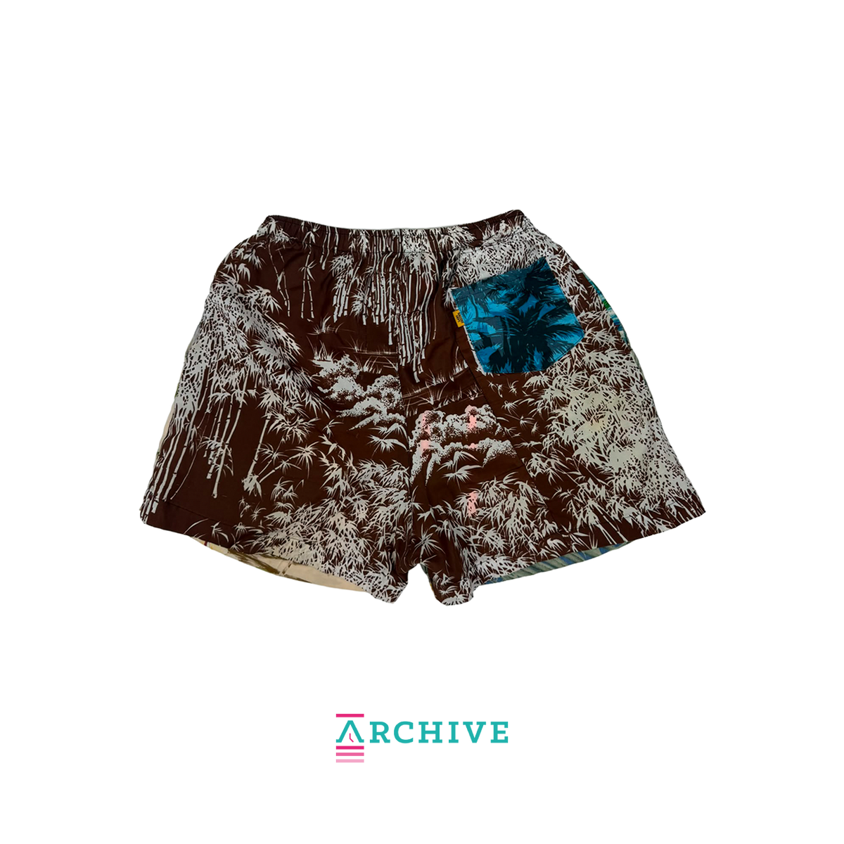 Gallery Dept. Zuma Vacation Straight-Leg Printed Cotton Shorts 'Multi' - Size S (ARCHIVE)