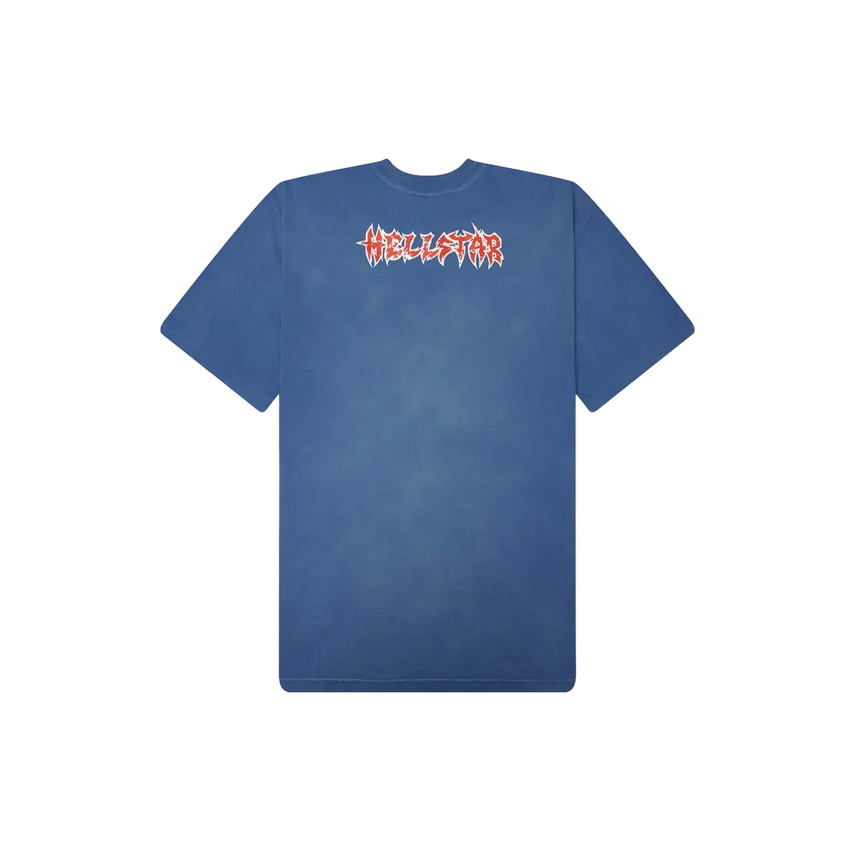 Hellstar Metal Logo Tee 'Blue'