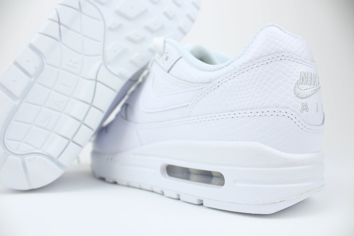 Nike Air Max 1 PRM Snakeskin 'Triple White'