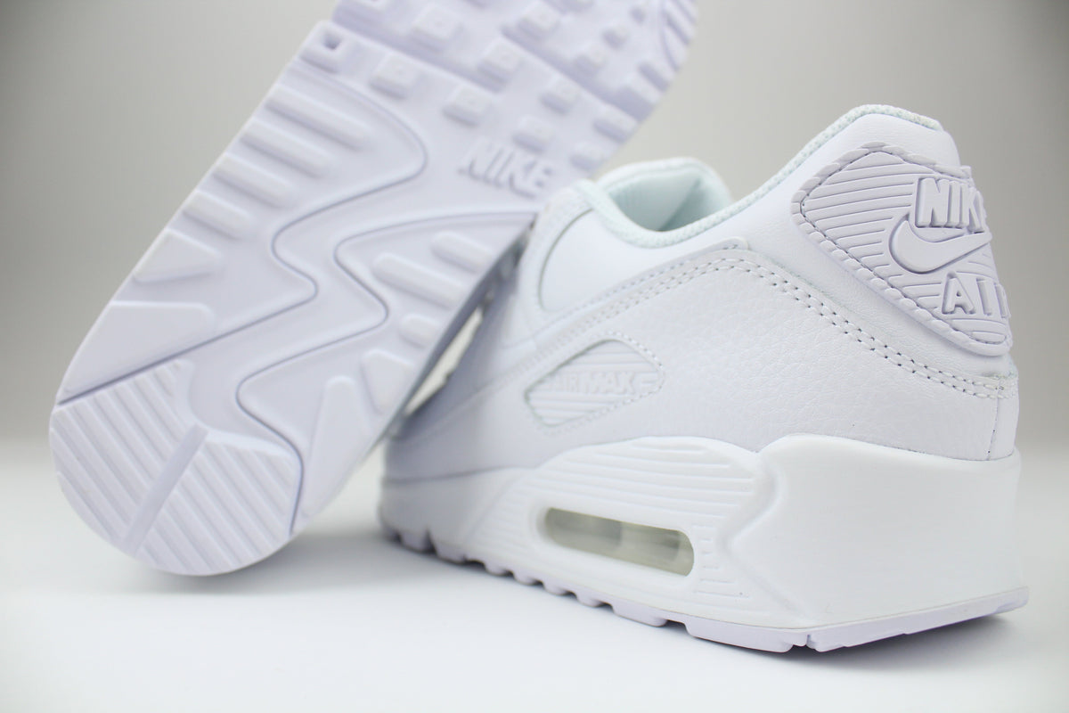 Nike Air Max 90 Leather 'Triple White'