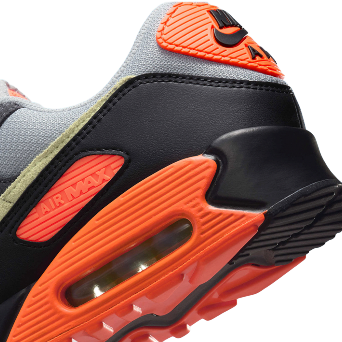 Nike Air Max 90 'Light Smoke Grey Hyper Crimson Limelight'