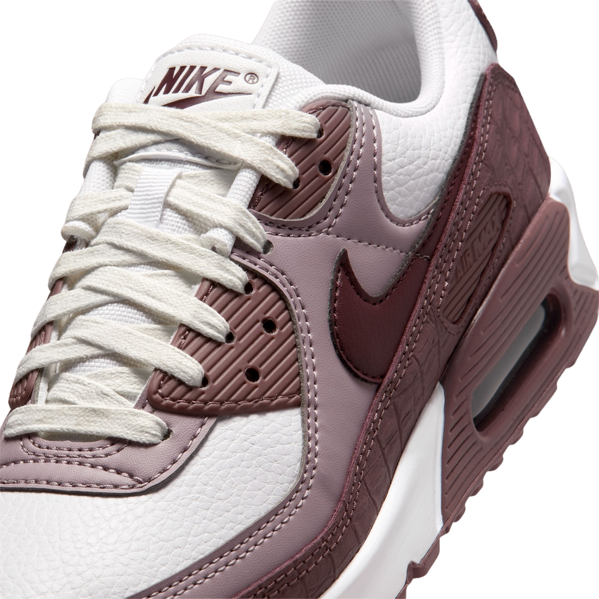 Nike Air Max 90 QS 'Burgundy Crush Croc Skin' (W)