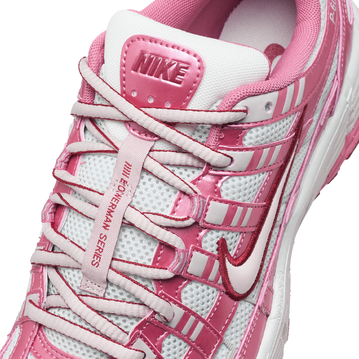 Nike P-6000 'Summit White Slit Red' (W)