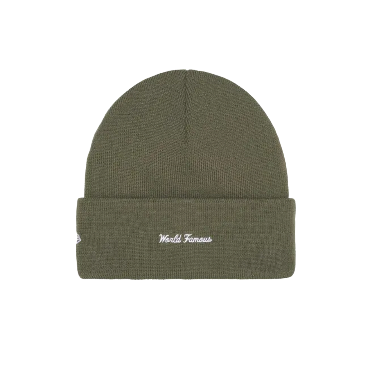 Supreme New Era Box Logo Beanie 'Light Olive'