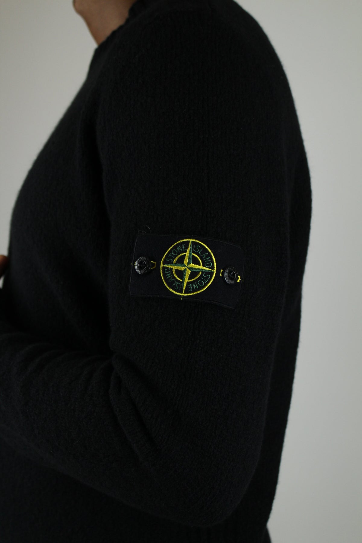 Stone Island Knit Crewneck 'Black'