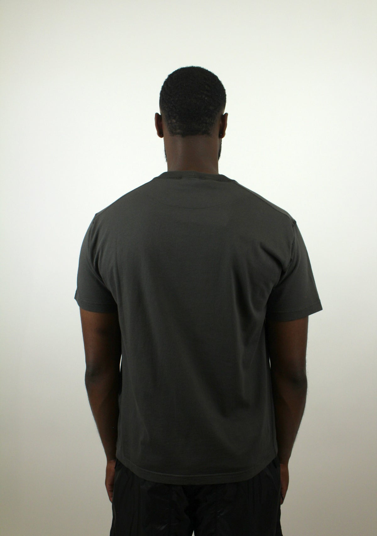Stone Island SS Compass Logo Ghost T-Shirt 'Charcoal'