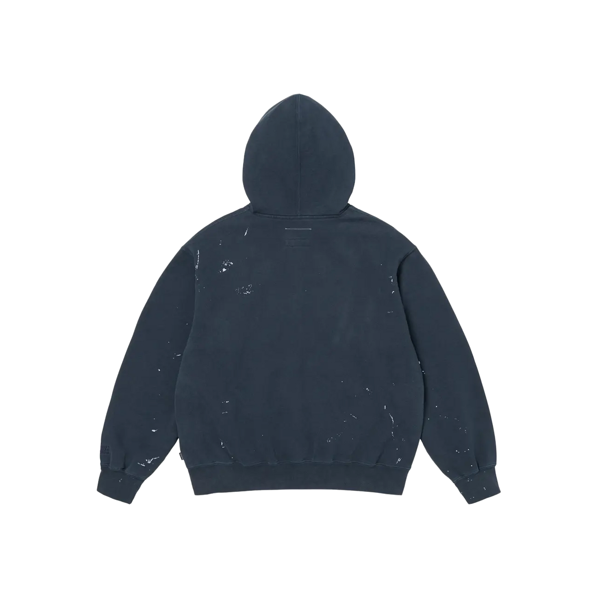 Supreme x MM6 Maison Margiela Box Logo Zip Up Hooded Sweatshirt 'Navy'