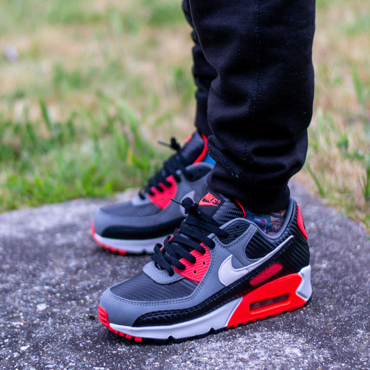Nike Air Max 90 Premium 'Carbon Fiber Infrared'
