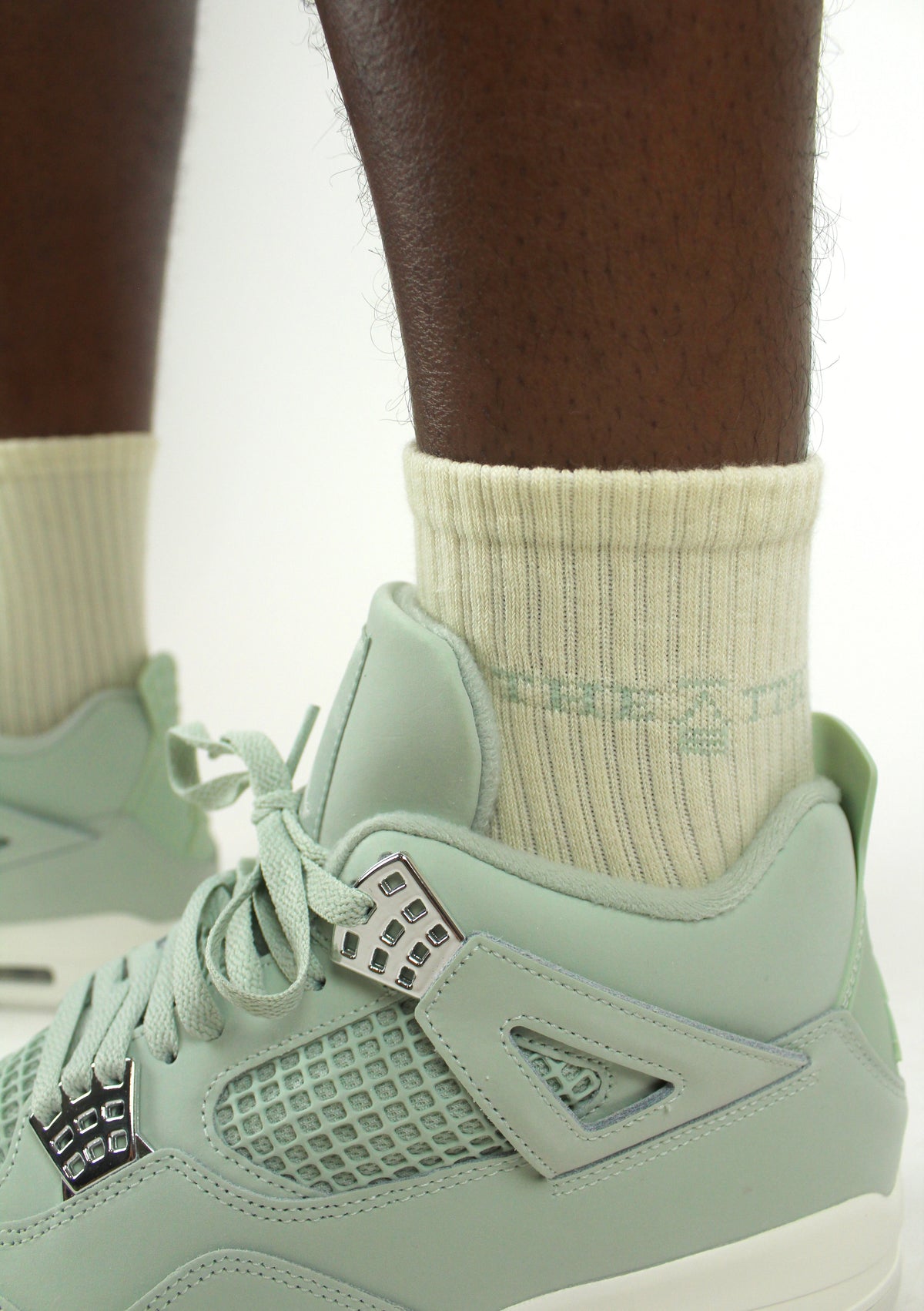 The Attic Essential Socks 'Cream Seafoam'