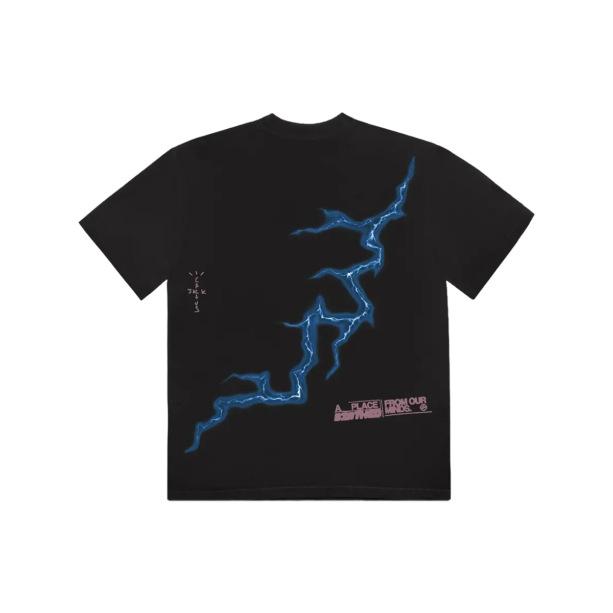 Travis Scott Cactus Jack For Fragment Danger Tee 'Washed Black' (ARCHIVE)