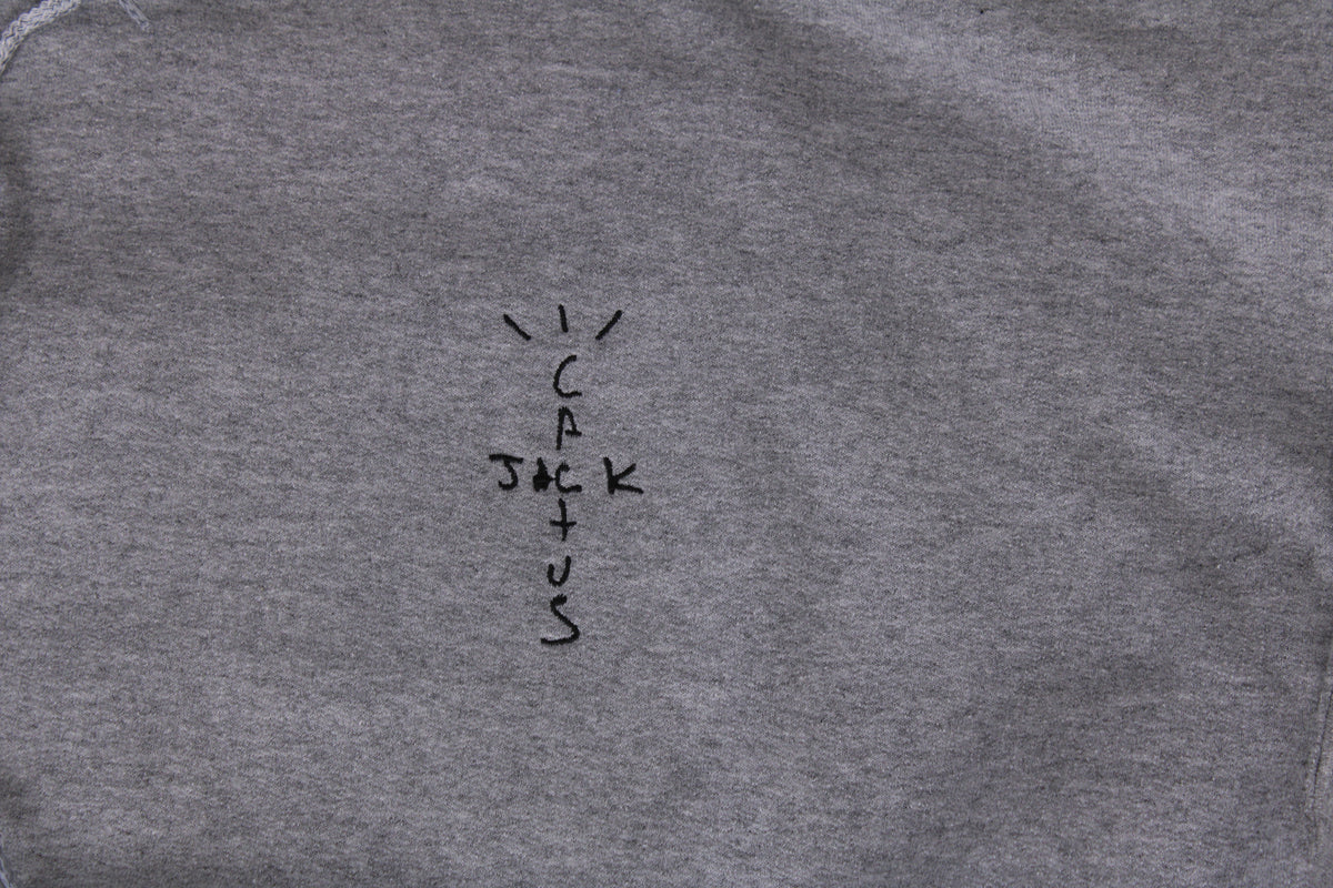Travis Scott CJ Astro Hoodie 'Washed Grey' - Size M (ARCHIVE)