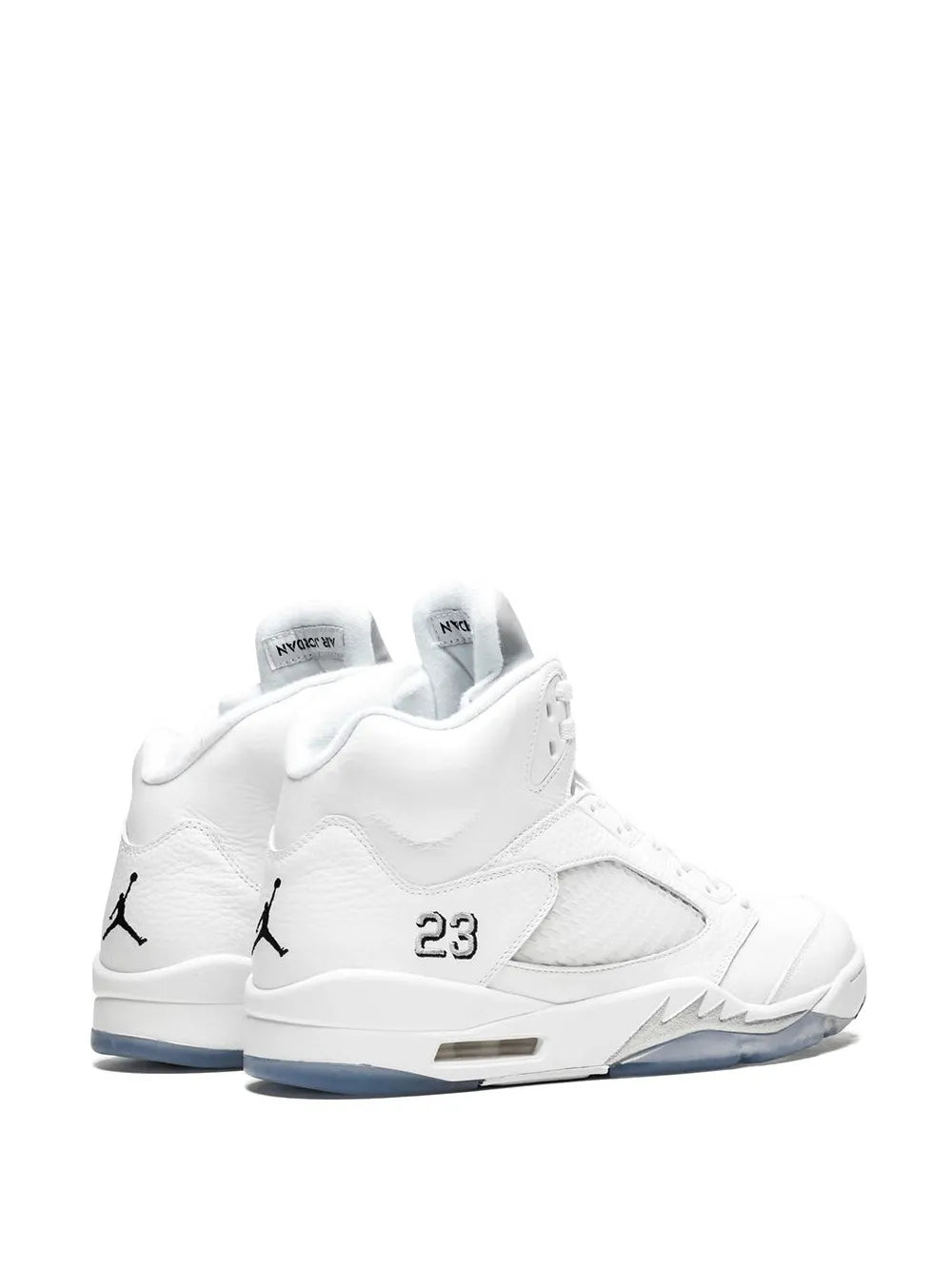 Air Jordan 5 Retro Metallic Silver Sneakers