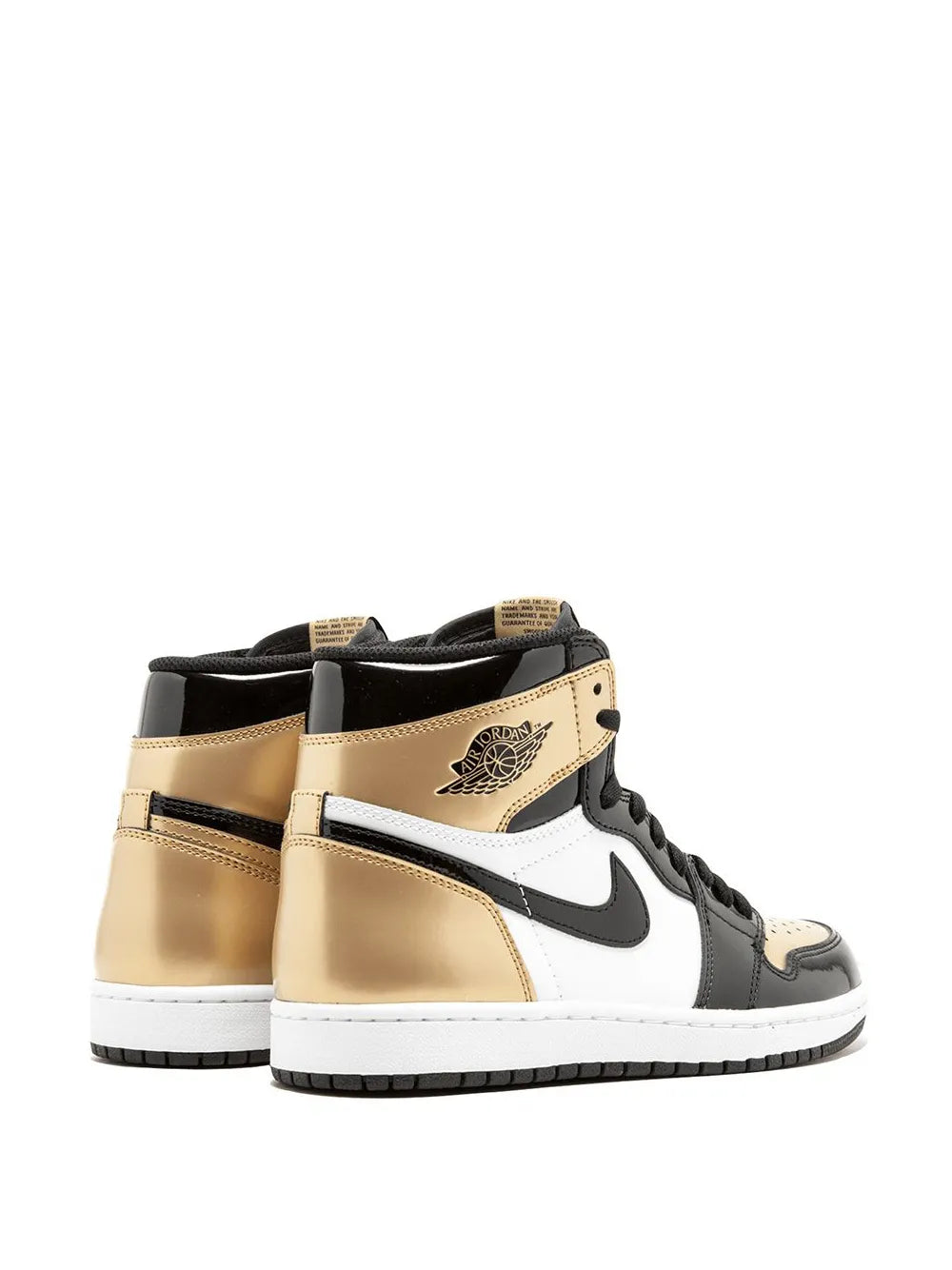 Air Jordan 1 Retro High Og Nrg Gold Toe Sneakers