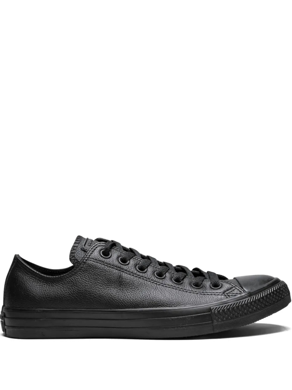 Converse Chuck Taylor All Star Ox Black Leather Sneakers