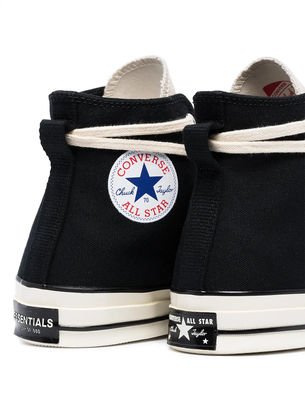 Converse X Fear Of God Chuck 70 Hi Black Sneakers