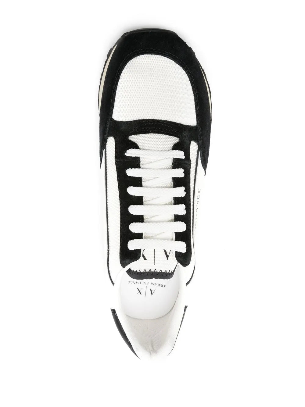 Armani Exchange Panelled Logo-Print Sneakers