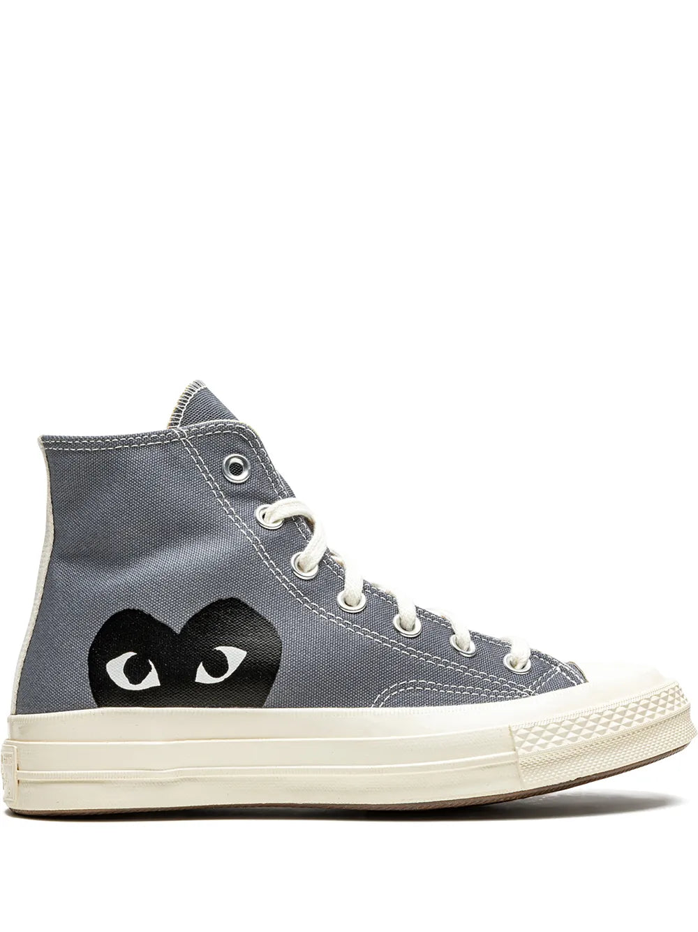 Converse X Comme Des Gar ns Play Chuck 70 Hi Steel Gray Sneakers