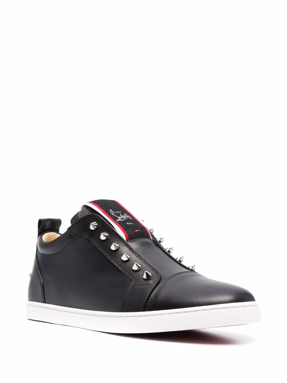 Christian Louboutin F.A.V Fique A Vontade Leather Sneakers