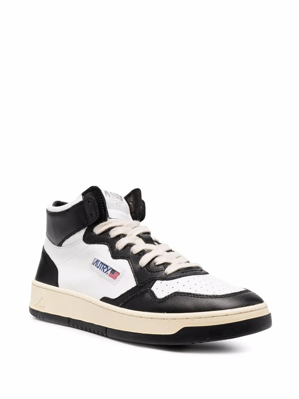 Autry Medalist Colour-Block High-Top Sneakers