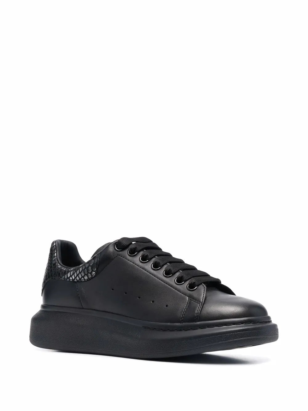 Alexander Mcqueen Oversized Snakeskin-Effect Sneakers