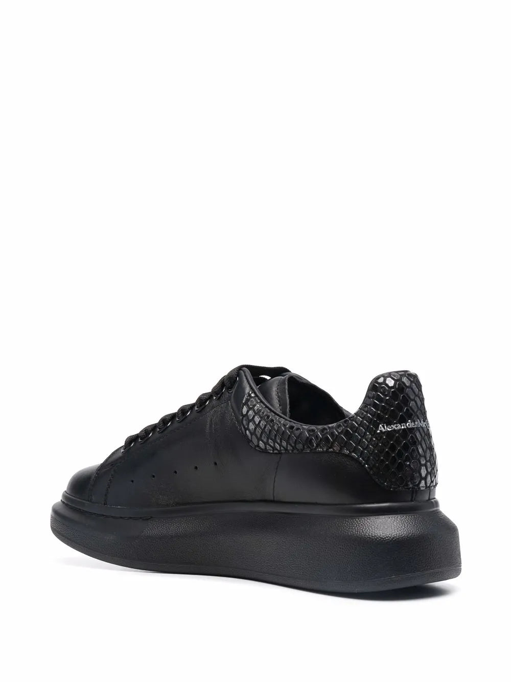 Alexander Mcqueen Oversized Snakeskin-Effect Sneakers
