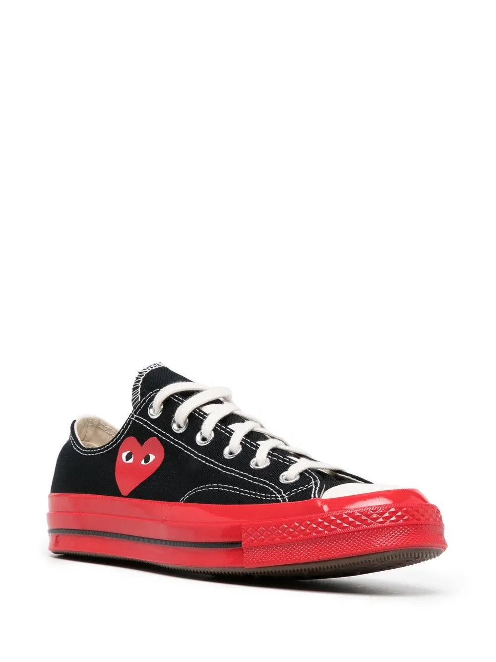 Comme Des Gar ns Play X Converse Chuck 70 Low-Top Sneakers