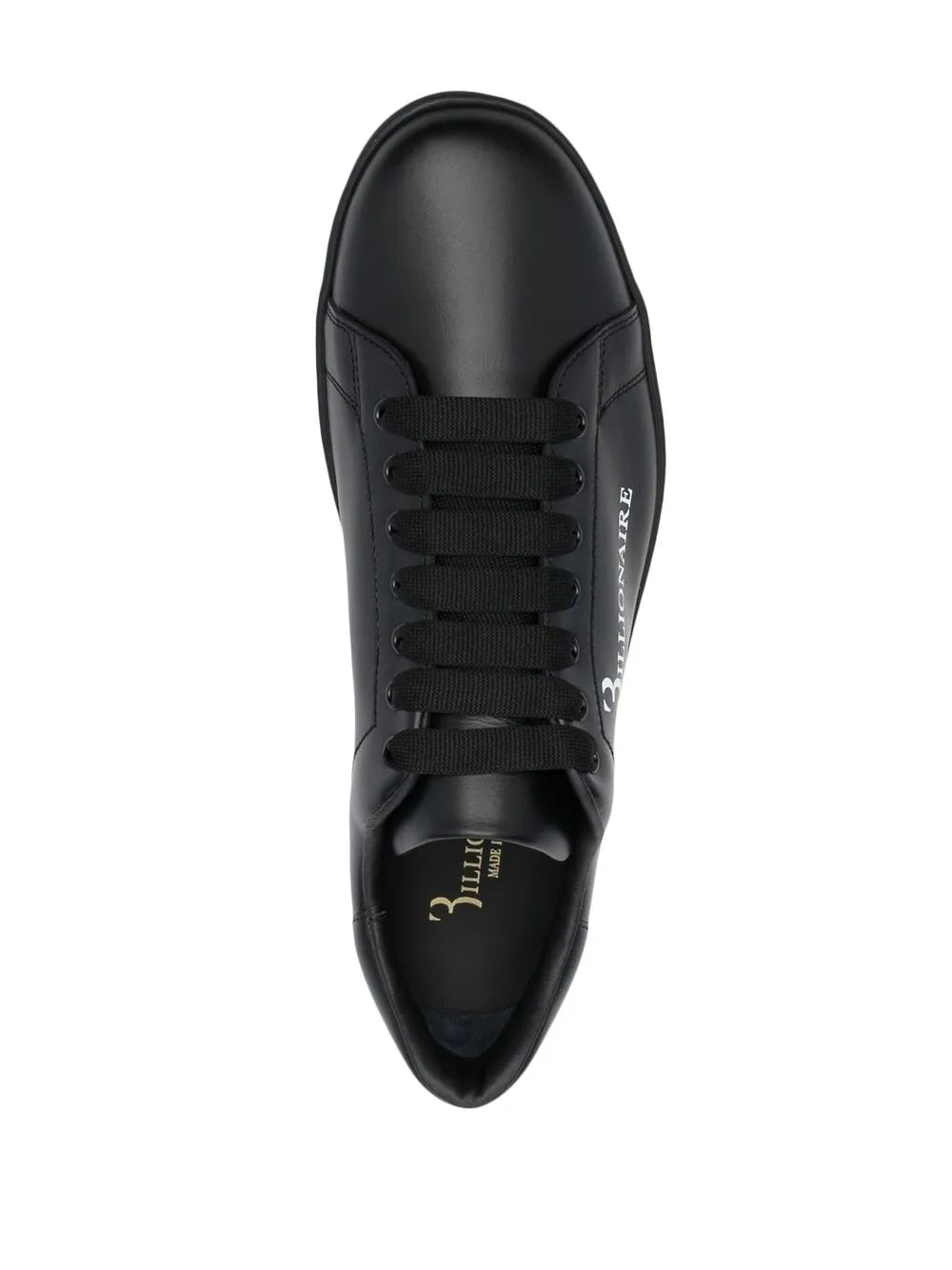 Billionaire Logo-Print Low-Top Sneakers