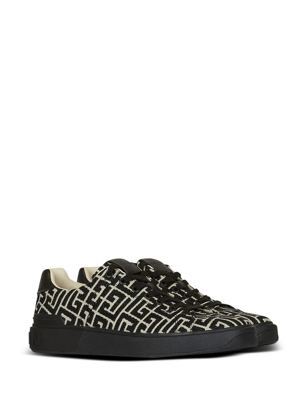 Balmain B-Court Monogram Sneakers