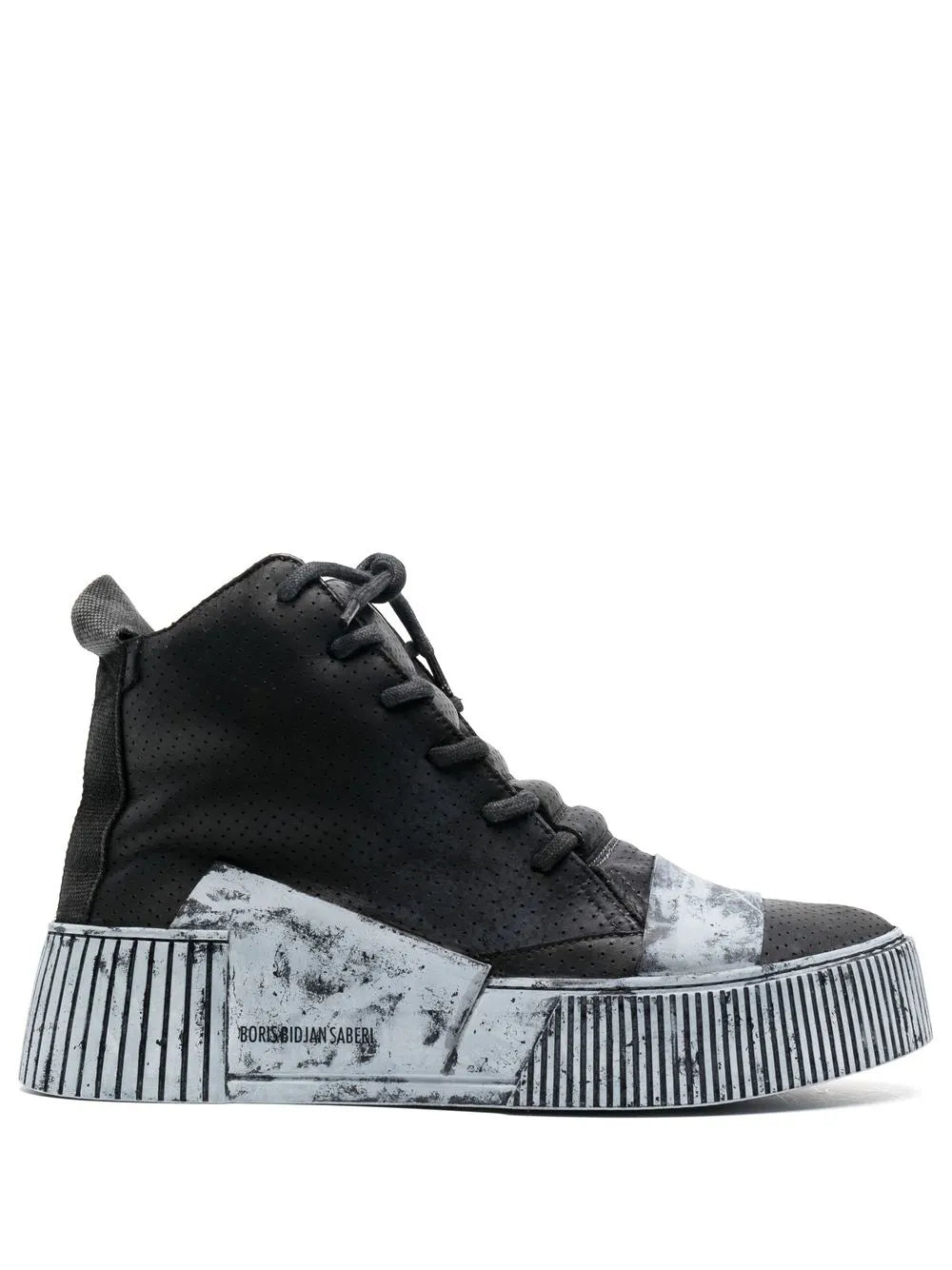 Boris Bidjan Saberi Bamba Platform High-Top Sneakers