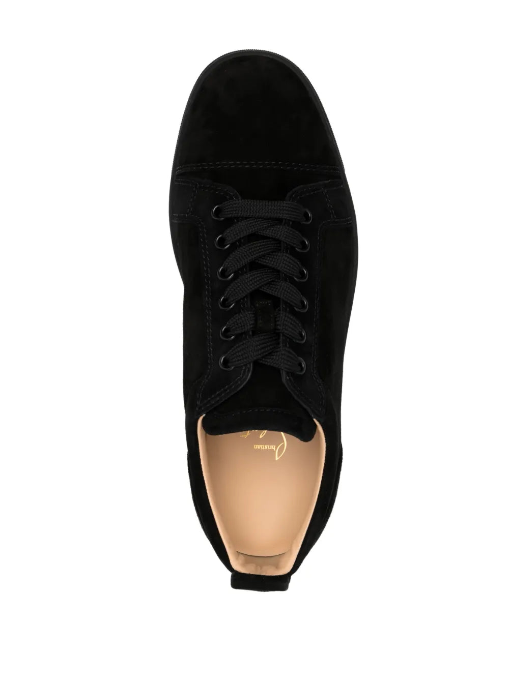 Christian Louboutin Suede Lace-Up Sneakers