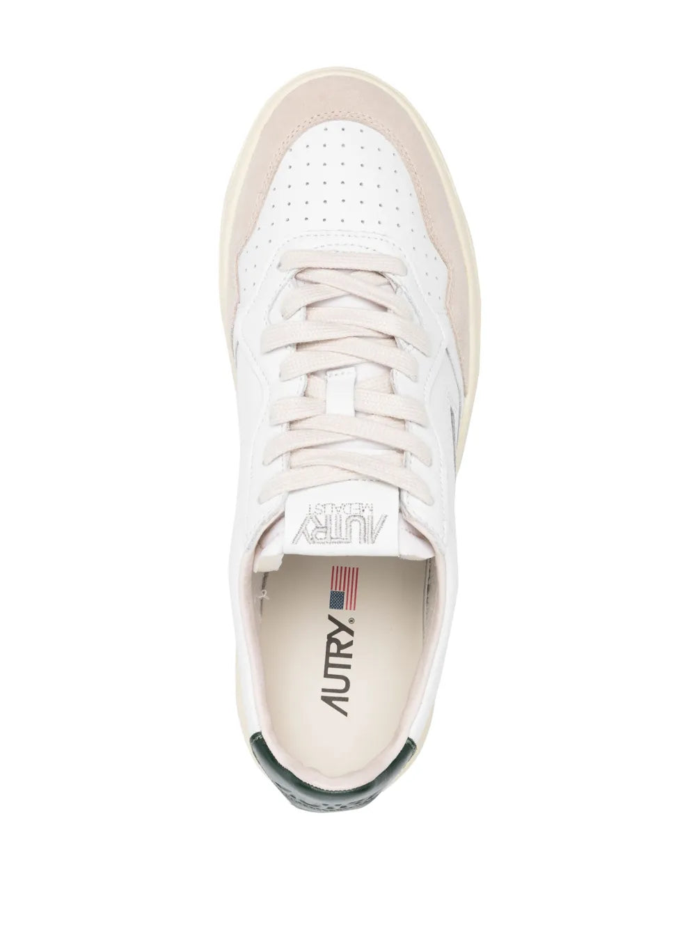 Autry Medalist Panelled Leather Sneakers