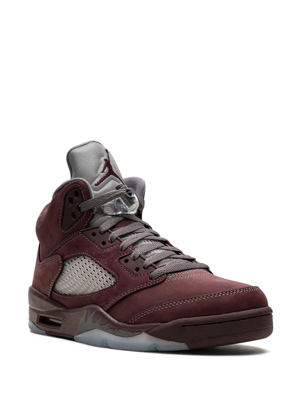 Air Jordan 5 Burgundy High-Top Sneakers