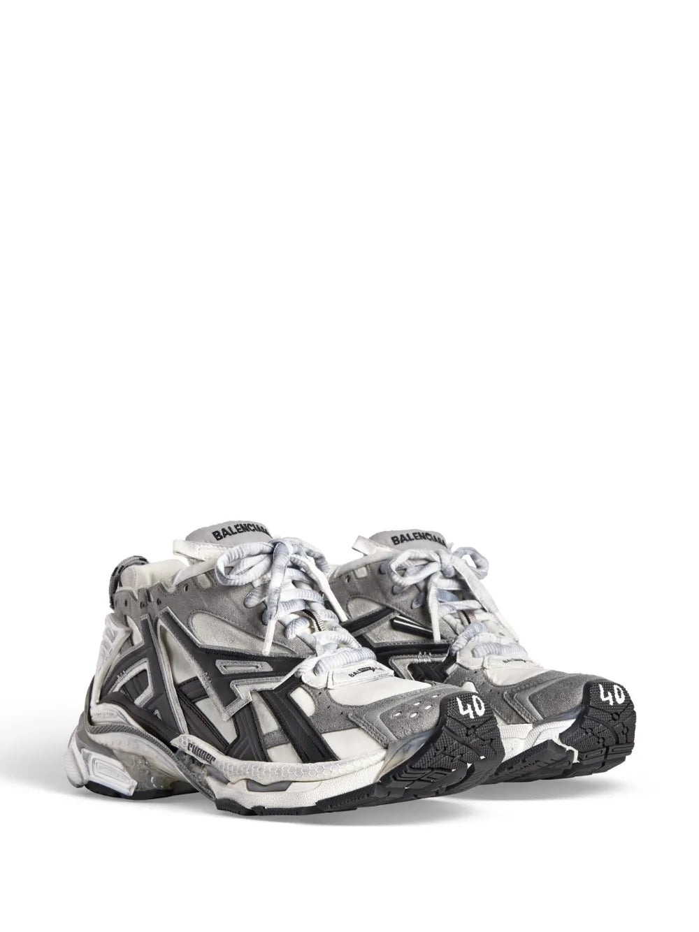 Balenciaga Runner Panelled Sneakers