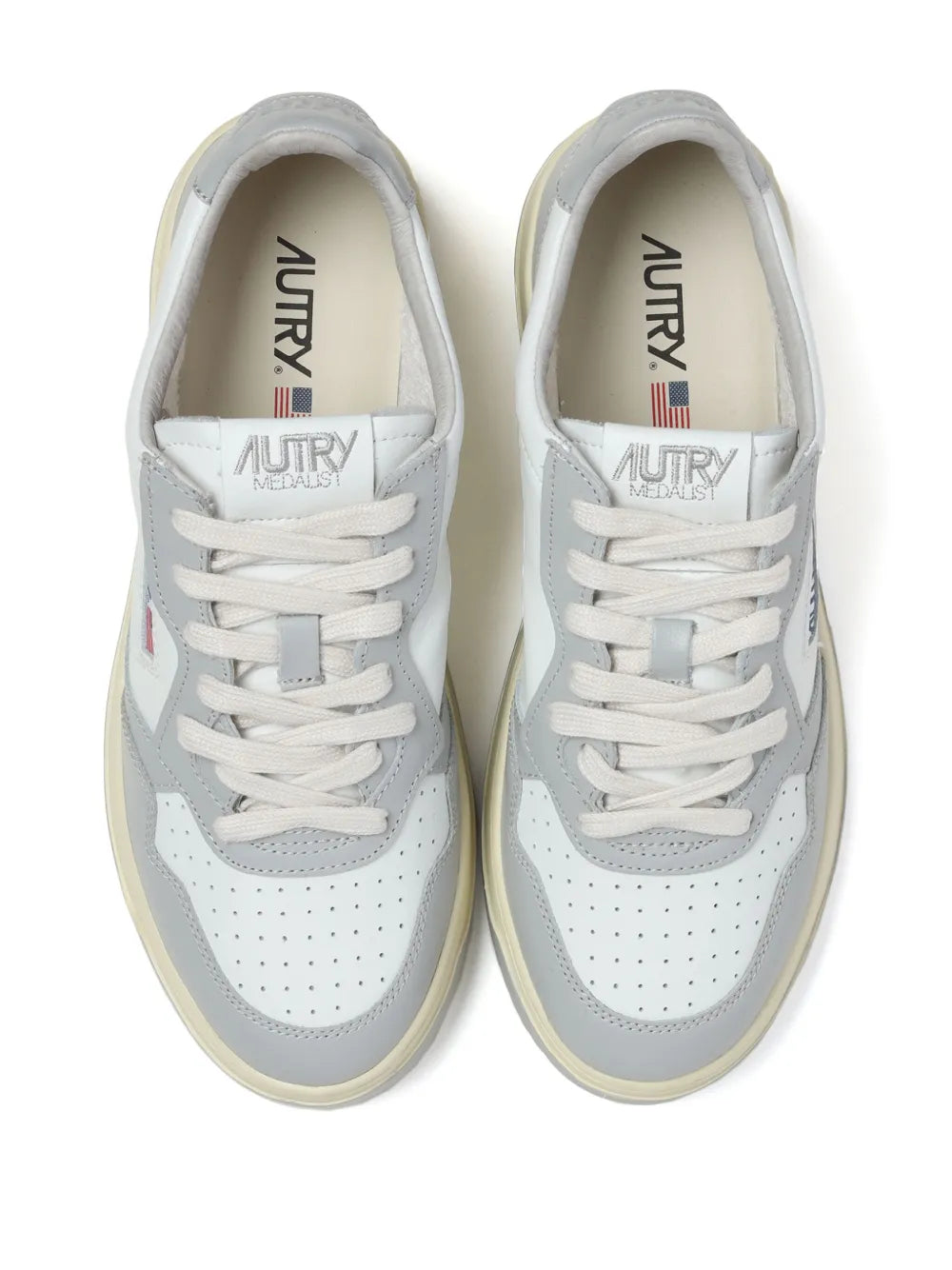 Autry Medalist Two-Tone Sneakers